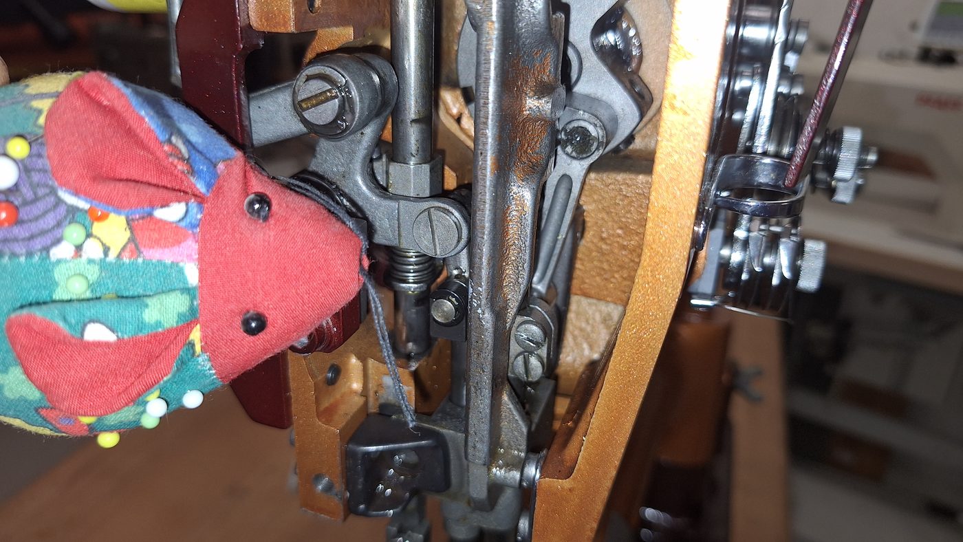 Nähmaschine Reparatur Detail